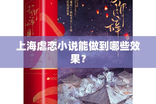 上海虐恋小说能做到哪些效果？