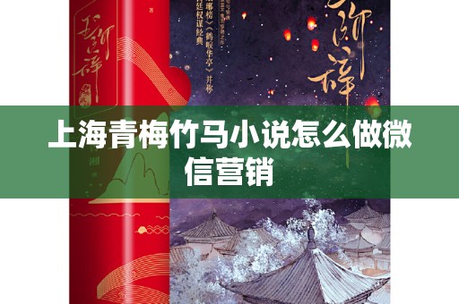 上海青梅竹马小说怎么做微信营销