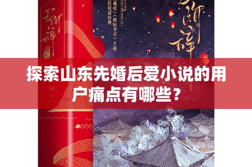 探索山东先婚后爱小说的用户痛点有哪些？