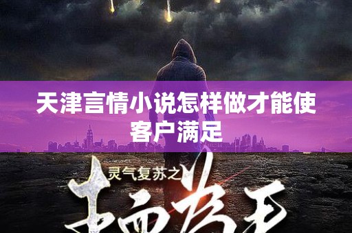 天津言情小说怎样做才能使客户满足
