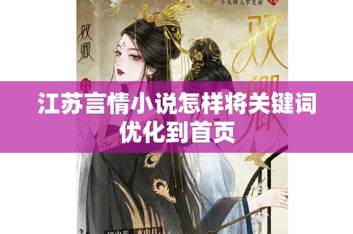 江苏言情小说怎样将关键词优化到首页