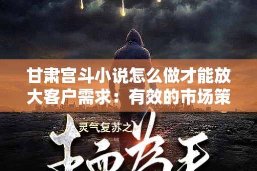 甘肃宫斗小说怎么做才能放大客户需求：有效的市场策略与实施方法