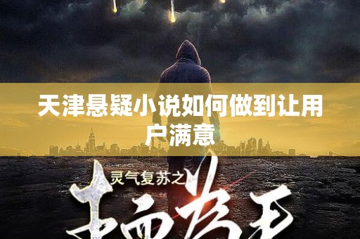 天津悬疑小说如何做到让用户满意