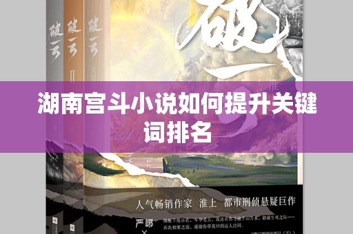 湖南宫斗小说如何提升关键词排名