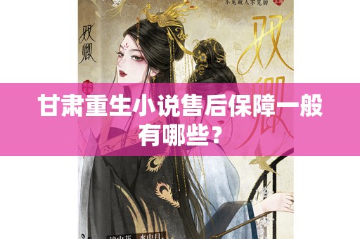 甘肃重生小说售后保障一般有哪些？