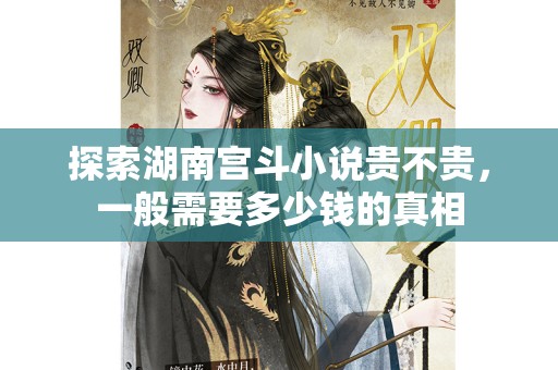 探索湖南宫斗小说贵不贵，一般需要多少钱的真相