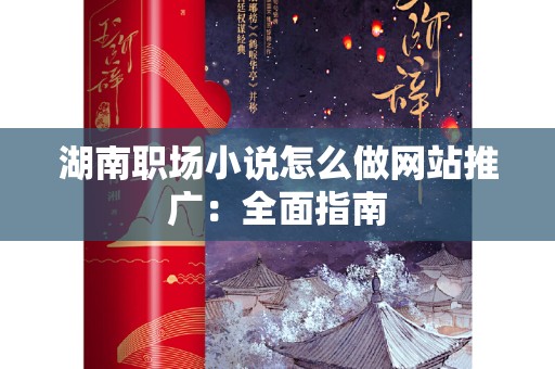 湖南职场小说怎么做网站推广：全面指南