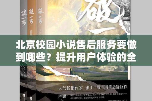 北京校园小说售后服务要做到哪些？提升用户体验的全面探讨