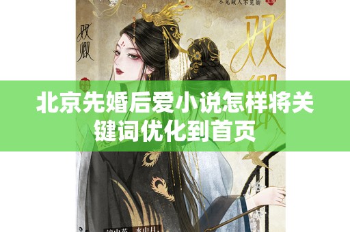 北京先婚后爱小说怎样将关键词优化到首页