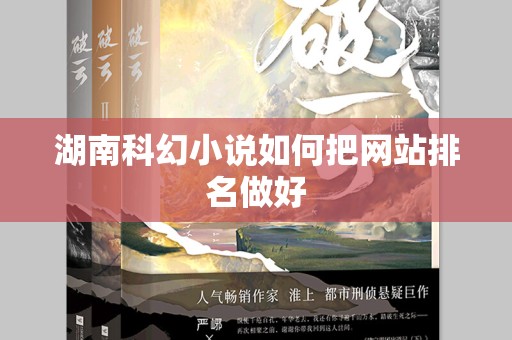 湖南科幻小说如何把网站排名做好