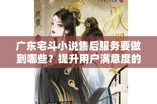 广东宅斗小说售后服务要做到哪些？提升用户满意度的关键策略