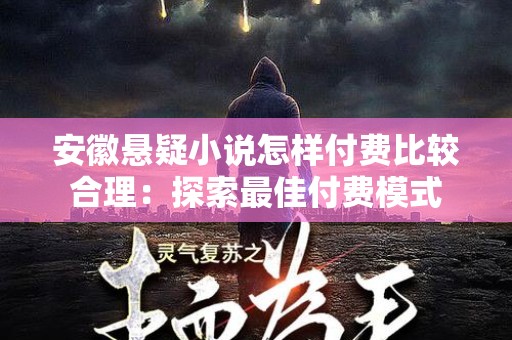 安徽悬疑小说怎样付费比较合理：探索最佳付费模式