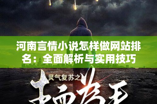 河南言情小说怎样做网站排名：全面解析与实用技巧