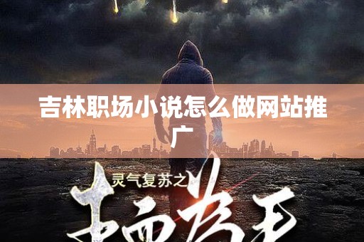 吉林职场小说怎么做网站推广