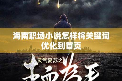 海南职场小说怎样将关键词优化到首页