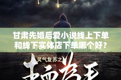 甘肃先婚后爱小说线上下单和线下实体店下单哪个好？