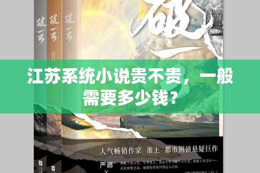 江苏系统小说贵不贵，一般需要多少钱？