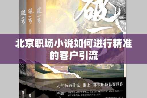 北京职场小说如何进行精准的客户引流