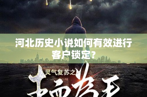 河北历史小说如何有效进行客户锁定？