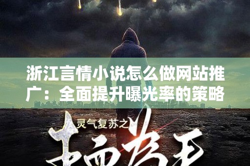 浙江言情小说怎么做网站推广：全面提升曝光率的策略与技巧