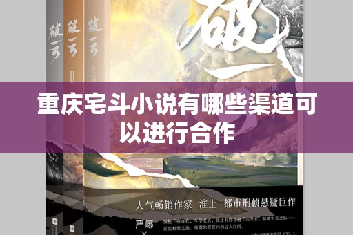 重庆宅斗小说有哪些渠道可以进行合作