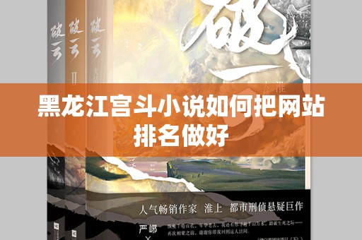 黑龙江宫斗小说如何把网站排名做好