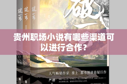 贵州职场小说有哪些渠道可以进行合作？
