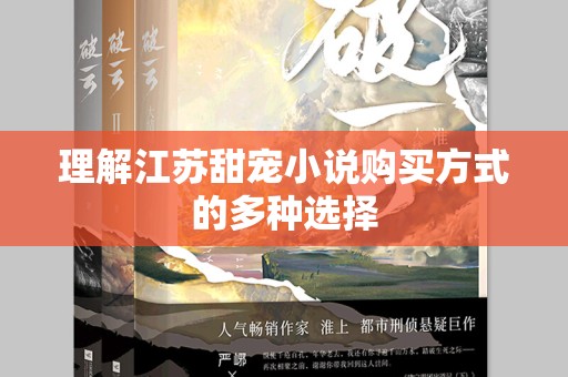 理解江苏甜宠小说购买方式的多种选择