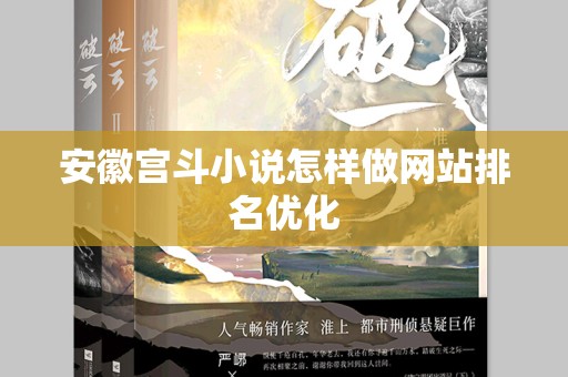 安徽宫斗小说怎样做网站排名优化