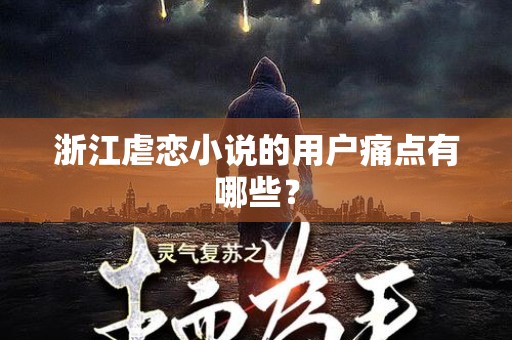 浙江虐恋小说的用户痛点有哪些？