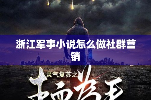 浙江军事小说怎么做社群营销
