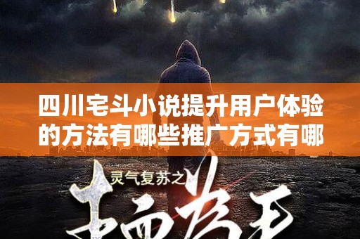 四川宅斗小说提升用户体验的方法有哪些推广方式有哪些