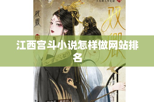 江西宫斗小说怎样做网站排名