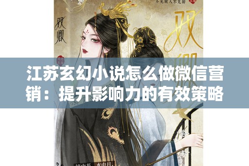 江苏玄幻小说怎么做微信营销：提升影响力的有效策略
