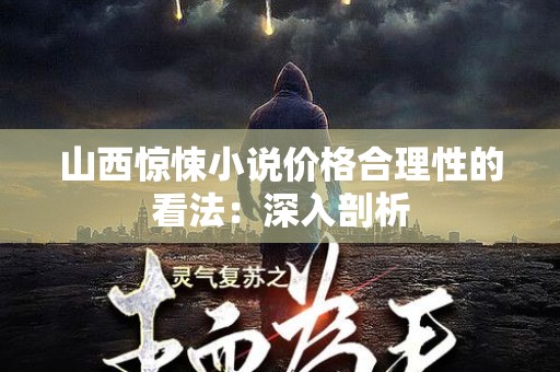 山西惊悚小说价格合理性的看法：深入剖析