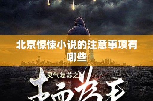 北京惊悚小说的注意事项有哪些