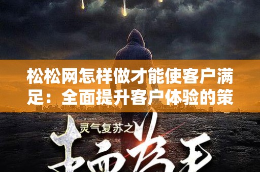 松松网怎样做才能使客户满足：全面提升客户体验的策略