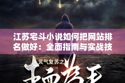 江苏宅斗小说如何把网站排名做好：全面指南与实战技巧