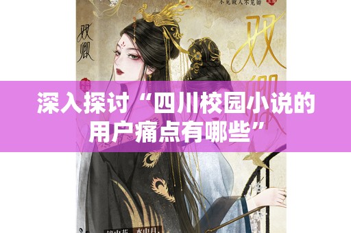 深入探讨“四川校园小说的用户痛点有哪些”