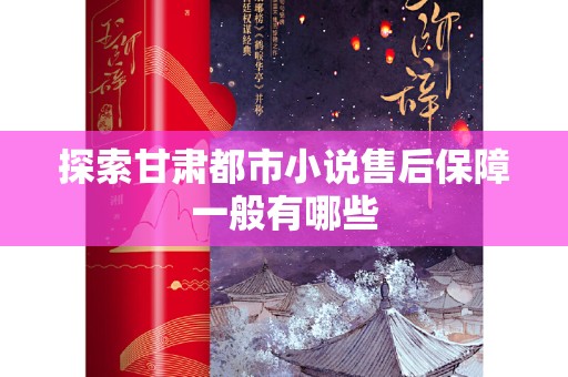 探索甘肃都市小说售后保障一般有哪些