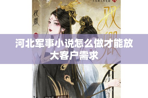 河北军事小说怎么做才能放大客户需求
