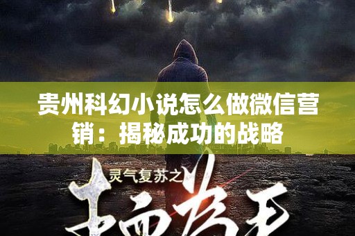 贵州科幻小说怎么做微信营销：揭秘成功的战略