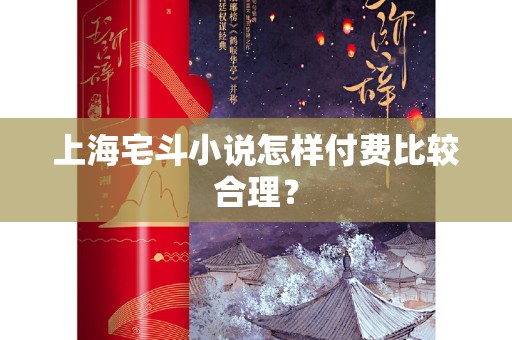 上海宅斗小说怎样付费比较合理？