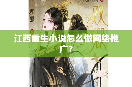 江西重生小说怎么做网络推广？