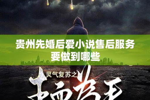 贵州先婚后爱小说售后服务要做到哪些
