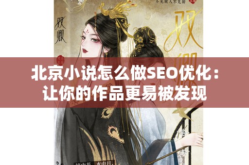北京小说怎么做SEO优化：让你的作品更易被发现