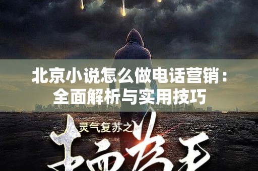 北京小说怎么做电话营销：全面解析与实用技巧